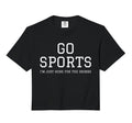 Funny Game Day Event Go Sports Im Just T-Shirt - Graphic Print Men Women - T-Shirt, Sweatshirt, Hoodie