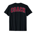Coach Sports Trainer Varsity Team Red T-Shirt - Unique Graphic Men Women - T-Shirt, Sweatshirt, Hoodie