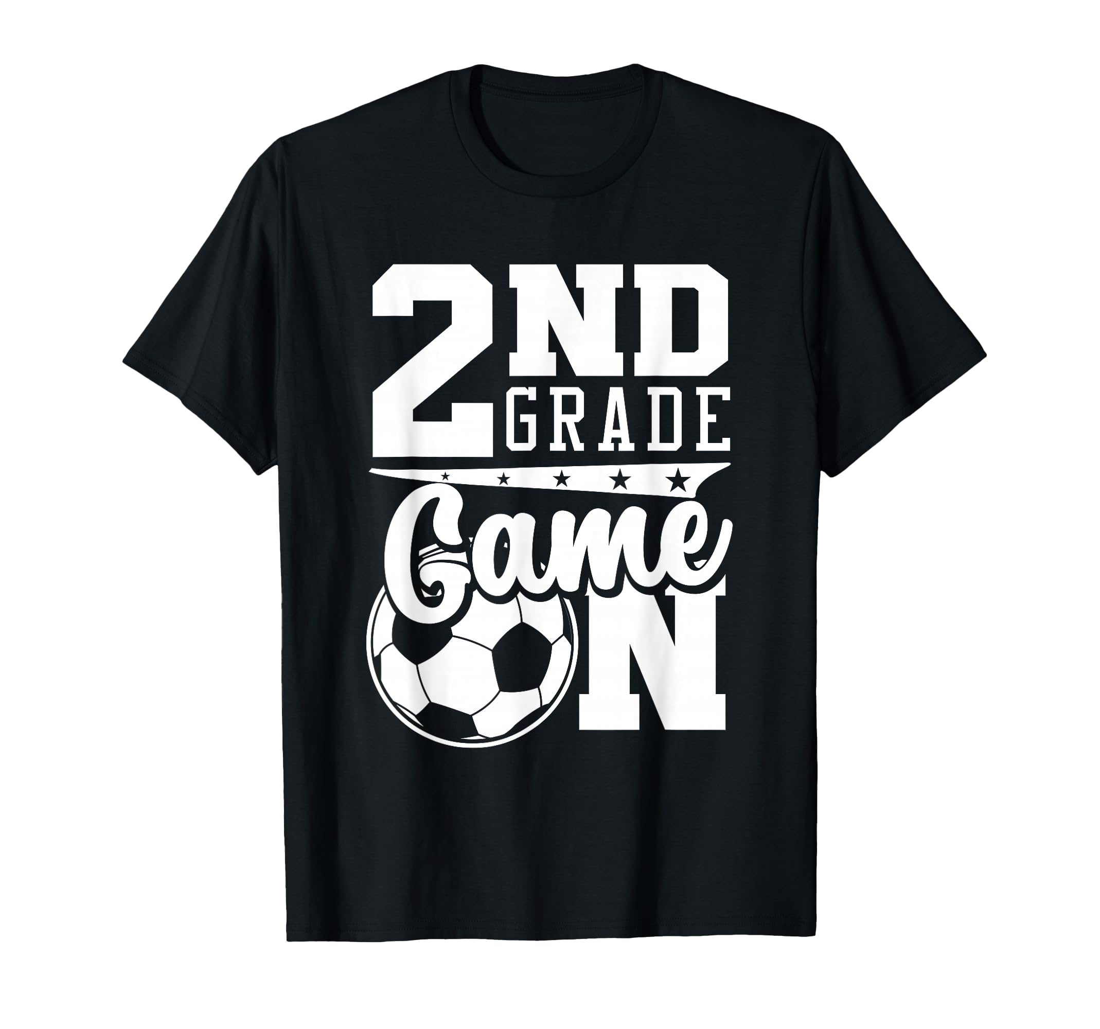2Nd Grade Game Back To School Soccer T-Shirt - Custom Art Print Unisex - T-Shirt, Sweatshirt, Hoodie