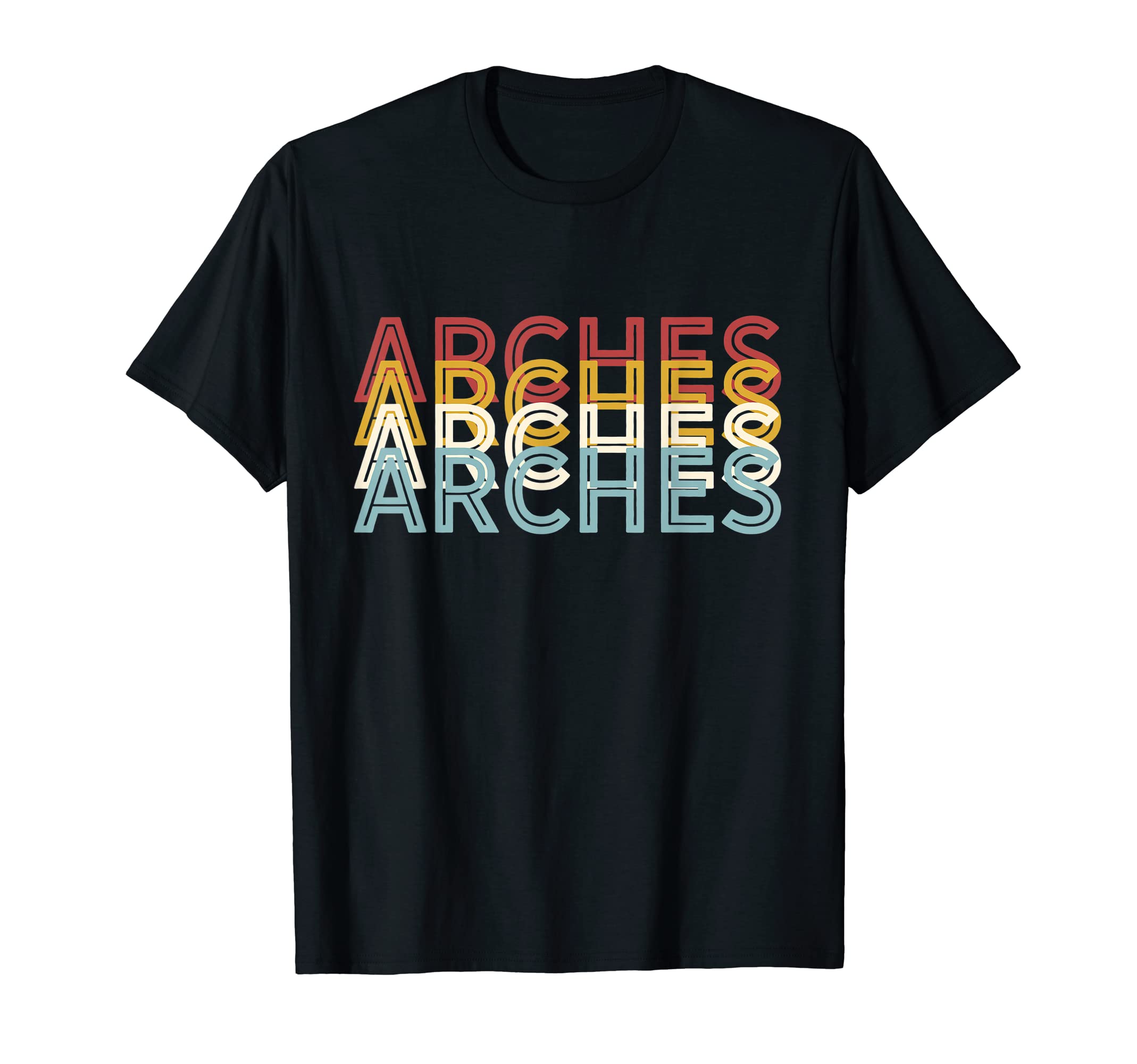 70S Usa Arches National Park T-Shirt - Unique Graphic Men Women - T-Shirt, Sweatshirt, Hoodie