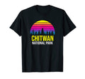 Chitwan National Park Napal Sunset T-Shirt - Custom Art Print Unisex - T-Shirt, Sweatshirt, Hoodie