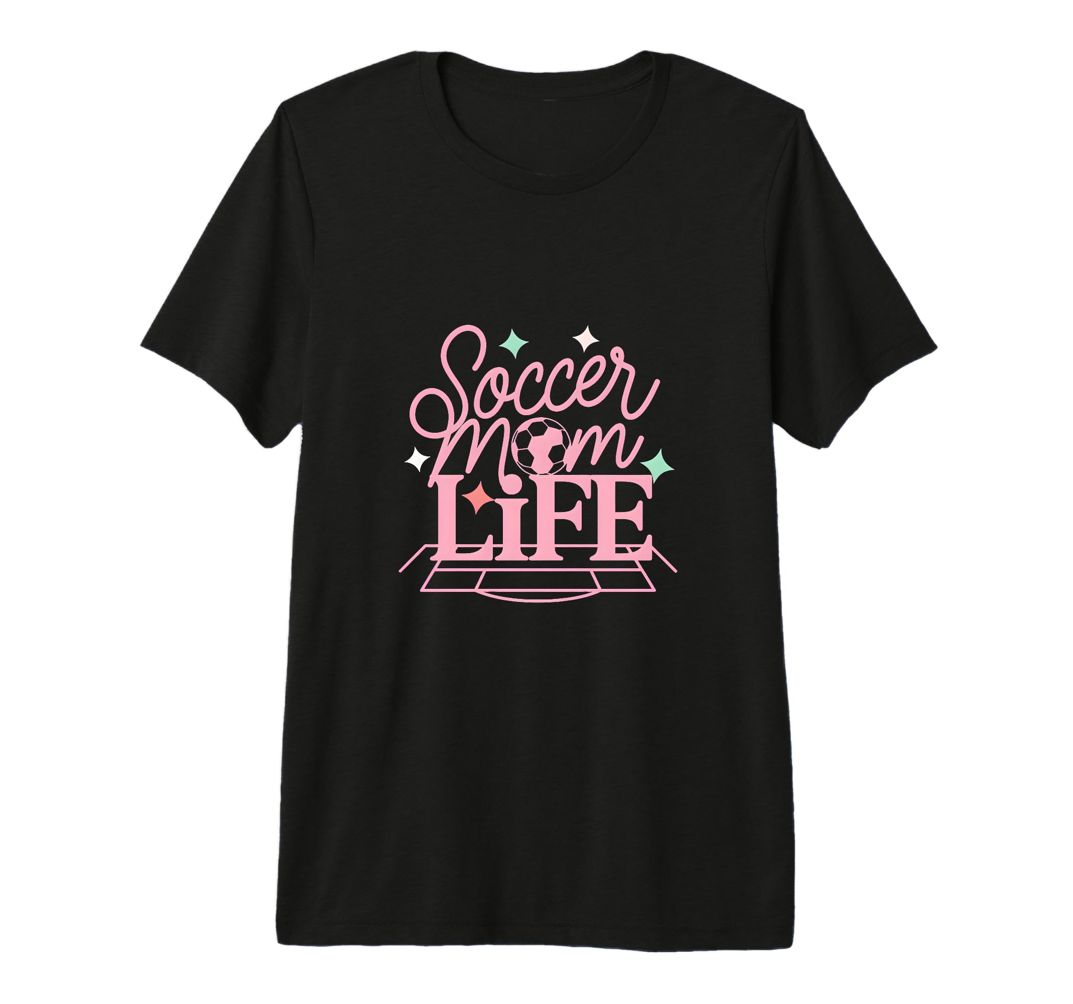 Soccer Mom Life Proud Sideline T-Shirt - Fun Novelty Design Men Women - T-Shirt, Sweatshirt, Hoodie