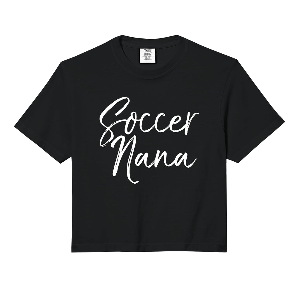 Soccer Grandmother Matching Soccer Nana Hoodie - Custom Art Print Unisex - T-Shirt, Sweatshirt, Hoodie