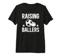 Mens Raising Ballers Soccer Baseball T-Shirt - Aesthetic Graphic Unisex - T-Shirt, Sweatshirt, Hoodie