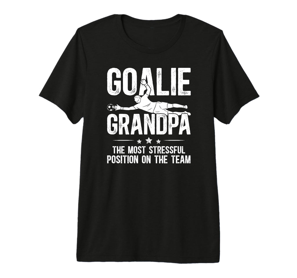 Mens Funny Soccer Goalie Grandpa T-Shirt - Aesthetic Graphic Men Women - T-Shirt, Sweatshirt, Hoodie