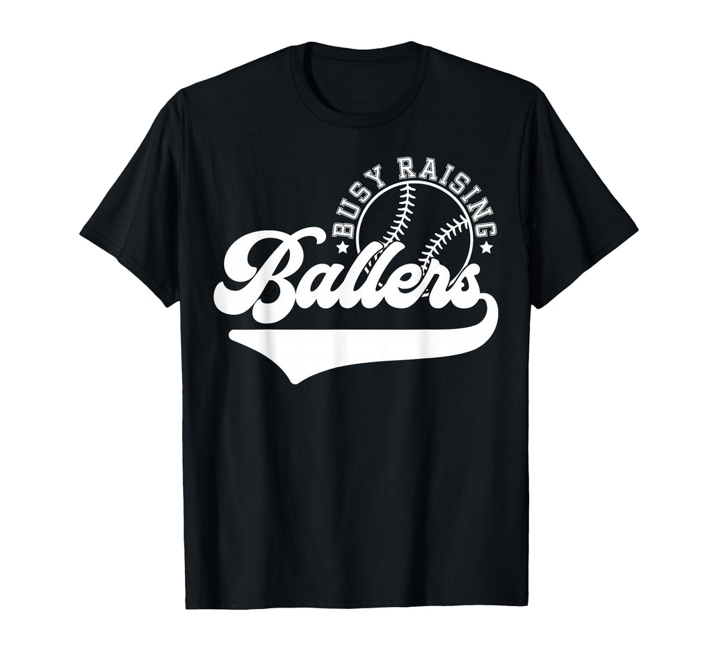 Funny Baseball Season Baseball Mom Busy T-Shirt - Novelty Apparel Unisex - T-Shirt, Sweatshirt, Hoodie