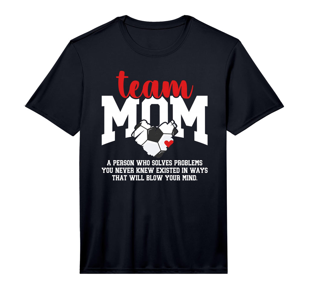 Mens Soccer Team Mom Definition Soccer Team T-Shirt - Graphic Print Unisex - T-Shirt, Sweatshirt, Hoodie