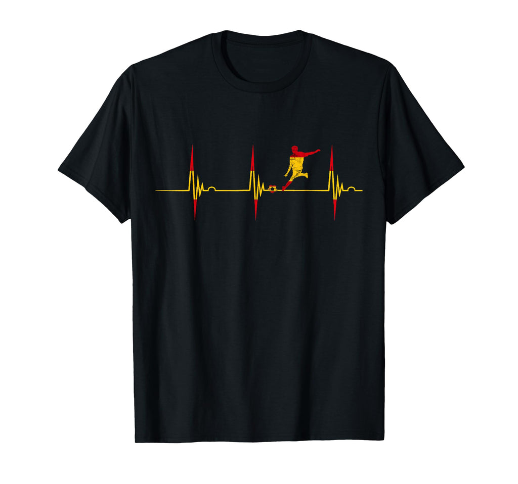 Spain Heartbeat Ekg Pulse Spanish T-Shirt - Fun Novelty Design for Adults - T-Shirt, Sweatshirt, Hoodie