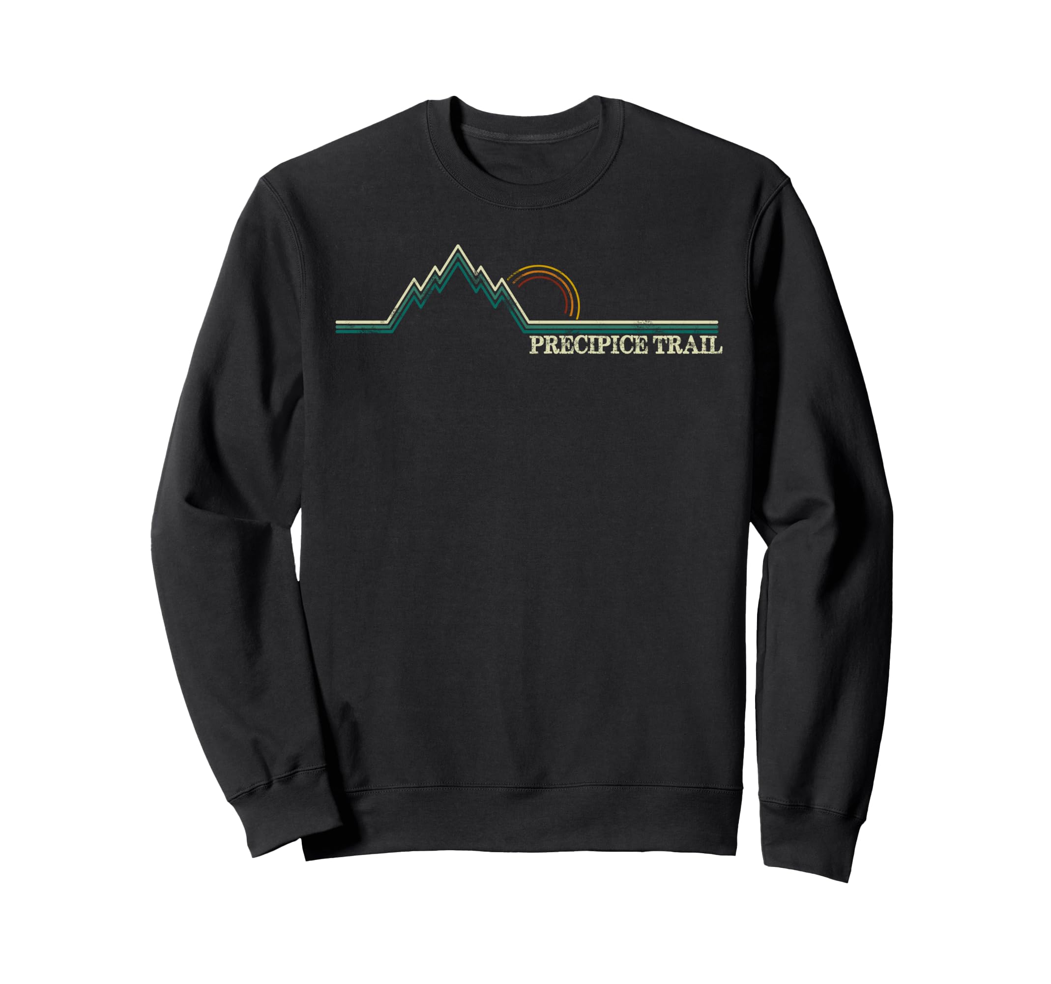 Precipice Trail Acadia National Sweatshirt - Minimalist Print Men Women - T-Shirt, Sweatshirt, Hoodie