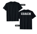 Coach Back T-Shirt - Custom Art Print Unisex - T-Shirt, Sweatshirt, Hoodie