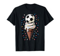 Soccer Ice Cream Drip Game Soccer Drip T-Shirt - Minimalist Print Unisex - T-Shirt, Sweatshirt, Hoodie
