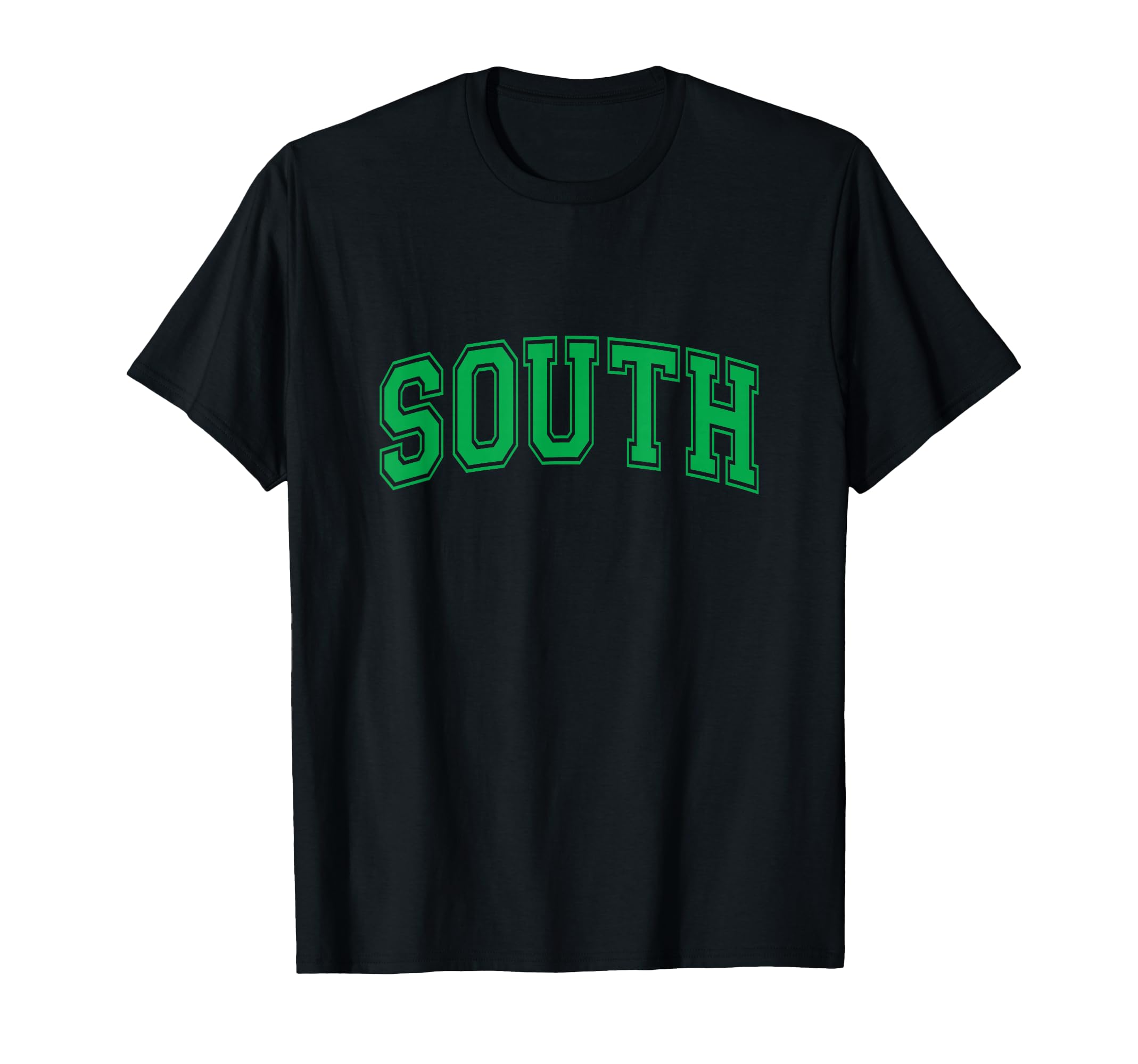 Green South Team Colors Spirit T-Shirt - Aesthetic Graphic Men Women - T-Shirt, Sweatshirt, Hoodie