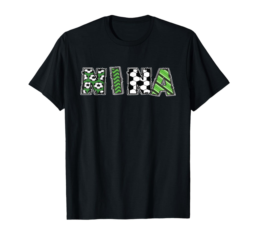 Soccer Nina Birthday Party T-Shirt - Custom Art Print for Adults - T-Shirt, Sweatshirt, Hoodie