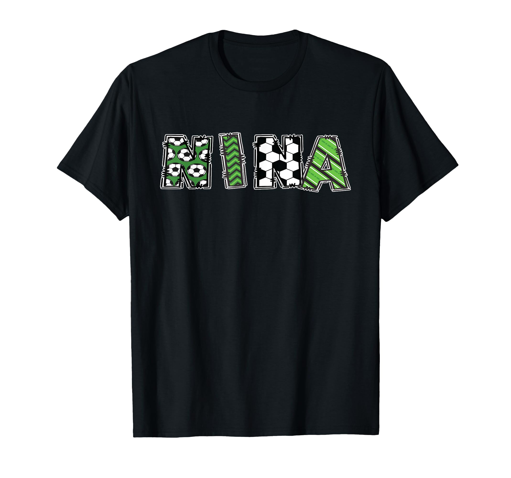 Soccer Nina Birthday Party T-Shirt - Custom Art Print for Adults - T-Shirt, Sweatshirt, Hoodie