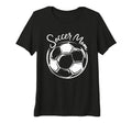 Womens Soccer Mom Proud Sports T-Shirt - Casual Everyday Wear Men Women - T-Shirt, Sweatshirt, Hoodie