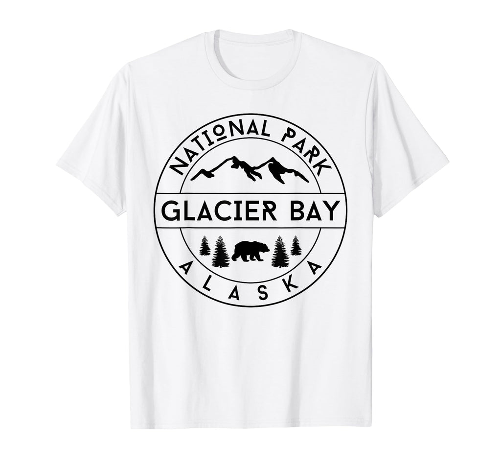 Glacier Bay National Park Alaska Usa Hoodie - Custom Art Print for Adults - T-Shirt, Sweatshirt, Hoodie