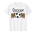 Soccer Mom Leopard Funny Soccer Mom T-Shirt - Trendy Graphic for Adults - T-Shirt, Sweatshirt, Hoodie
