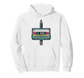 Cassette Pencil Rewind Heart Tape Hoodie - Aesthetic Graphic for Adults - T-Shirt, Sweatshirt, Hoodie
