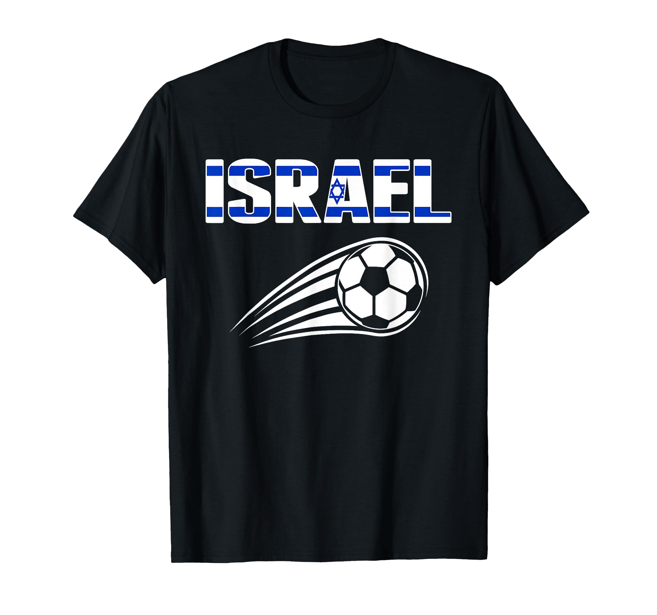 Proud Israel Soccer Fans Jersey Israeli T-Shirt - Trendy Graphic Unisex - T-Shirt, Sweatshirt, Hoodie