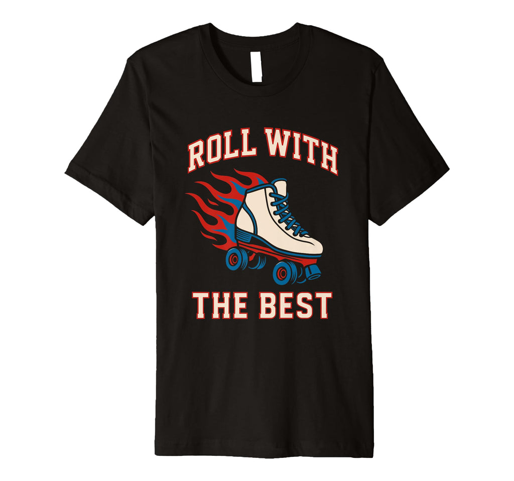 Roller Rink Crew Skate Disco Vibes Rink T-Shirt - Unique Graphic Men Women - T-Shirt, Sweatshirt, Hoodie