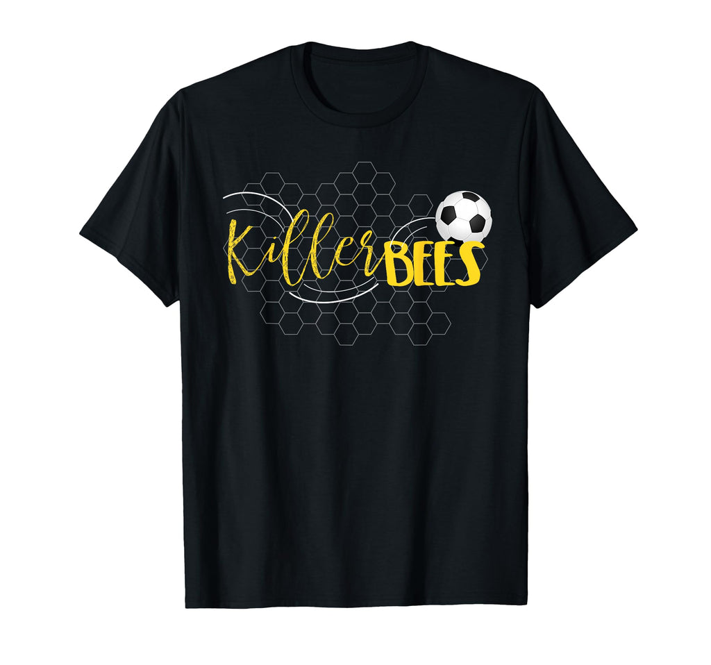 Killer Bees Soccer Team T-Shirt - Custom Art Print Unisex - T-Shirt, Sweatshirt, Hoodie
