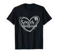 Soccer Girlfriend Heart Soccer Players T-Shirt - Trendy Graphic Unisex - T-Shirt, Sweatshirt, Hoodie
