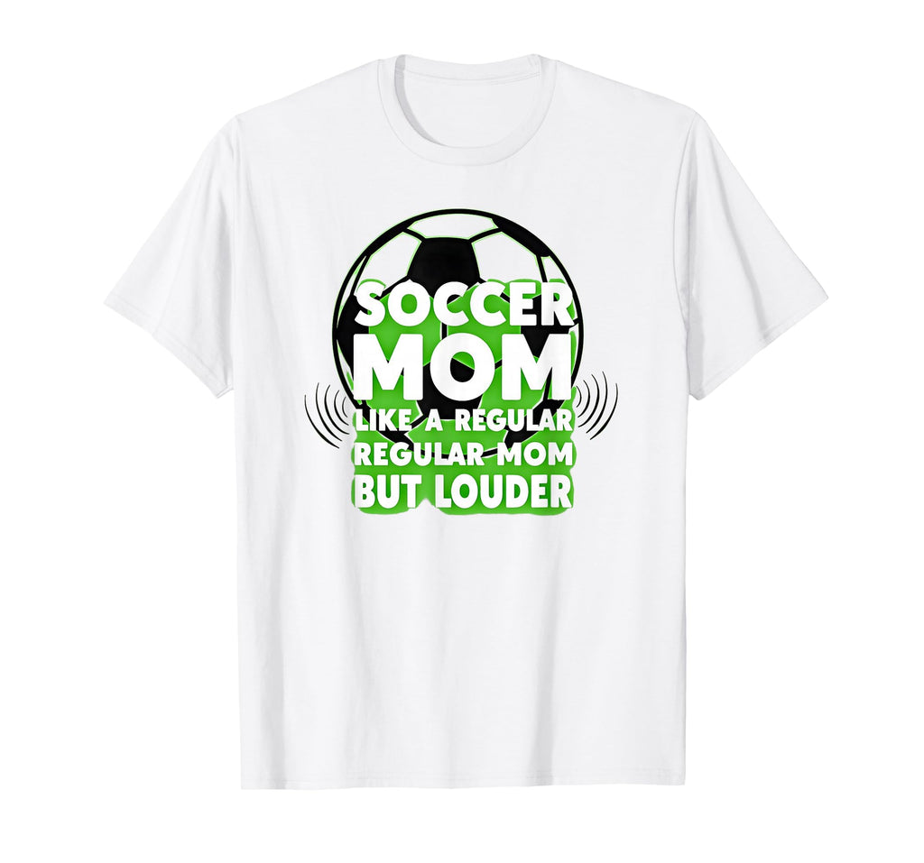 Soccer Mom Like Regular Mom But Sweatshirt - Minimalist Print for Adults - T-Shirt, Sweatshirt, Hoodie