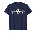 Soccer Heartbeat Soccer Player Lover Sweatshirt - Graphic Print Men Women - T-Shirt, Sweatshirt, Hoodie