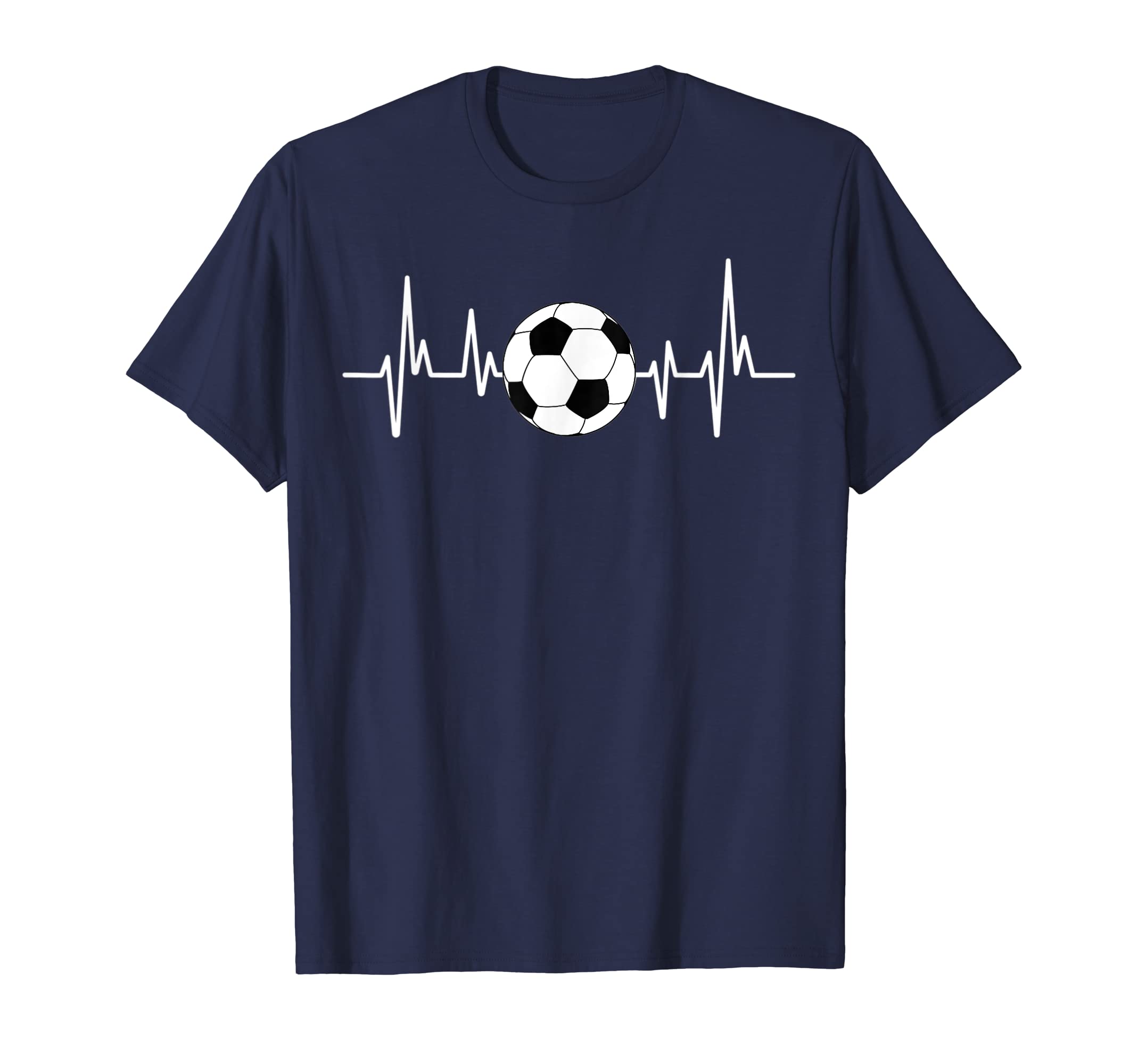 Soccer Heartbeat Soccer Player Lover Sweatshirt - Graphic Print Men Women - T-Shirt, Sweatshirt, Hoodie
