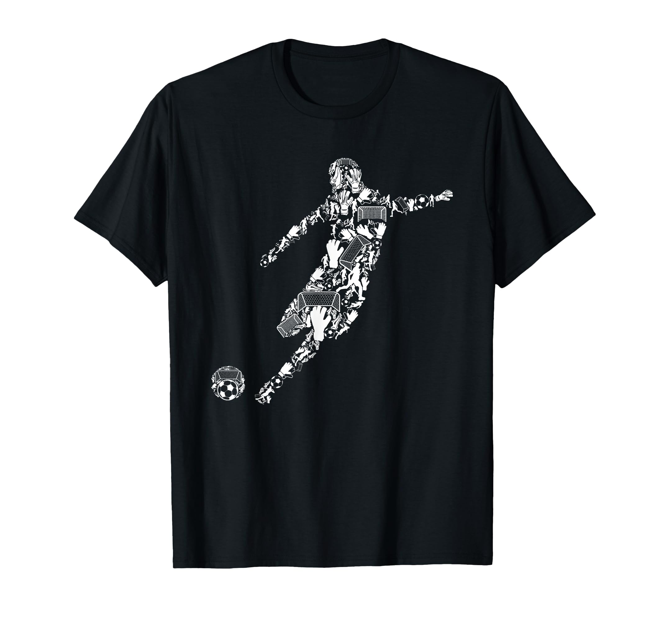 Football Or Soccer Player T-Shirt - Streetwear Style Unisex - T-Shirt, Sweatshirt, Hoodie