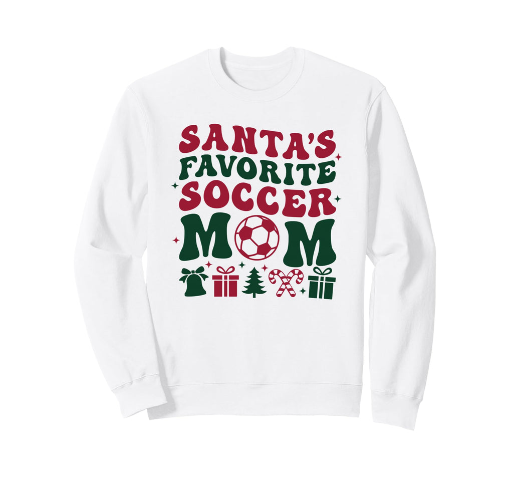 Soccer Mom Festive Holidays Sports Sweatshirt - Minimalist Print Unisex - T-Shirt, Sweatshirt, Hoodie