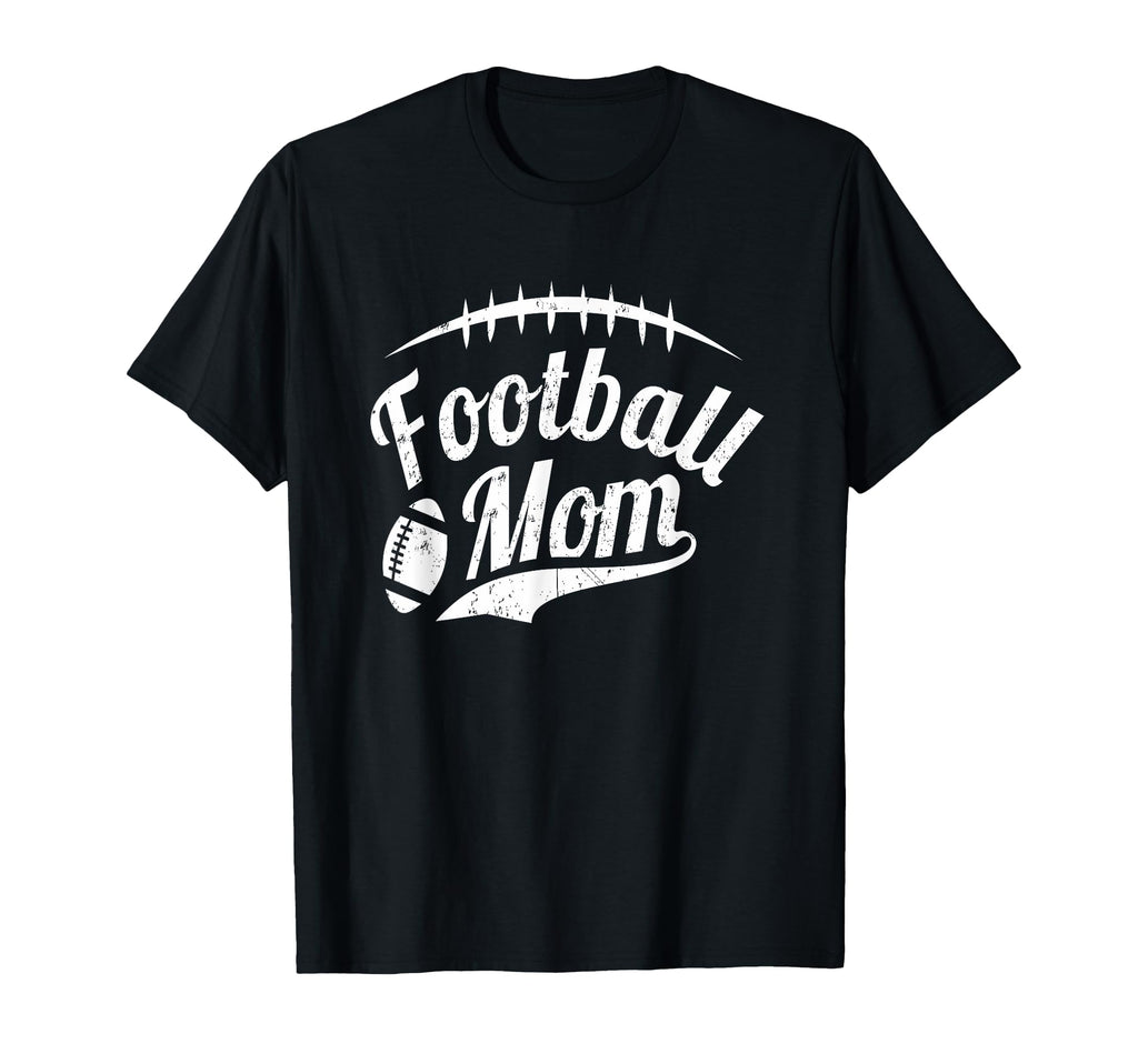 Football Mom Proud Sports Mom T-Shirt - Custom Art Print Unisex - T-Shirt, Sweatshirt, Hoodie