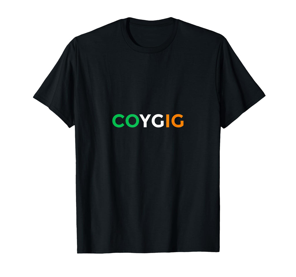 Coygig Come You Green Irish Football T-Shirt - Custom Art Print Men Women - T-Shirt, Sweatshirt, Hoodie