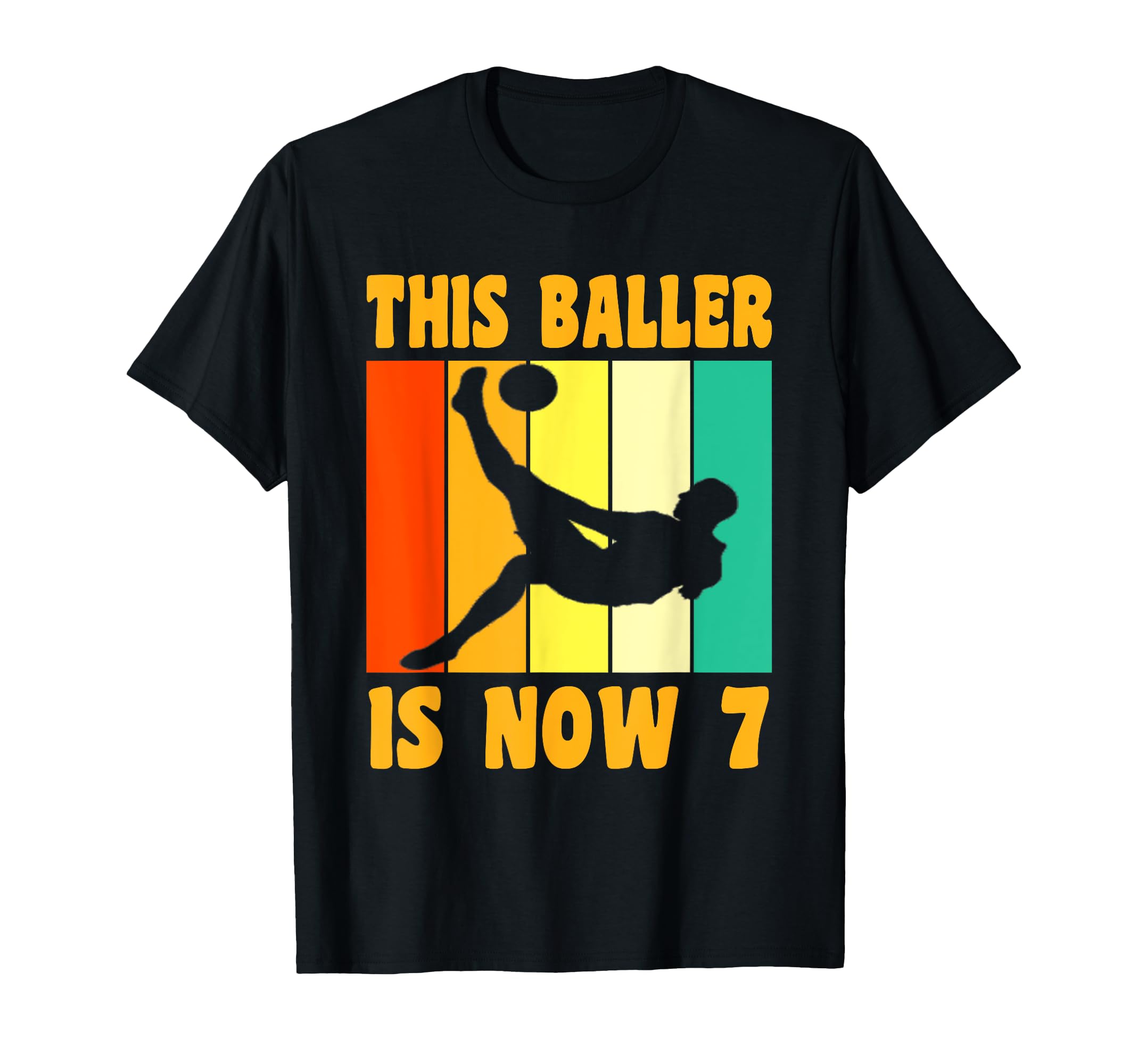Happy 7Th Birthday 7 Year Old Soccer T-Shirt - Casual Everyday Wear Unisex - T-Shirt, Sweatshirt, Hoodie