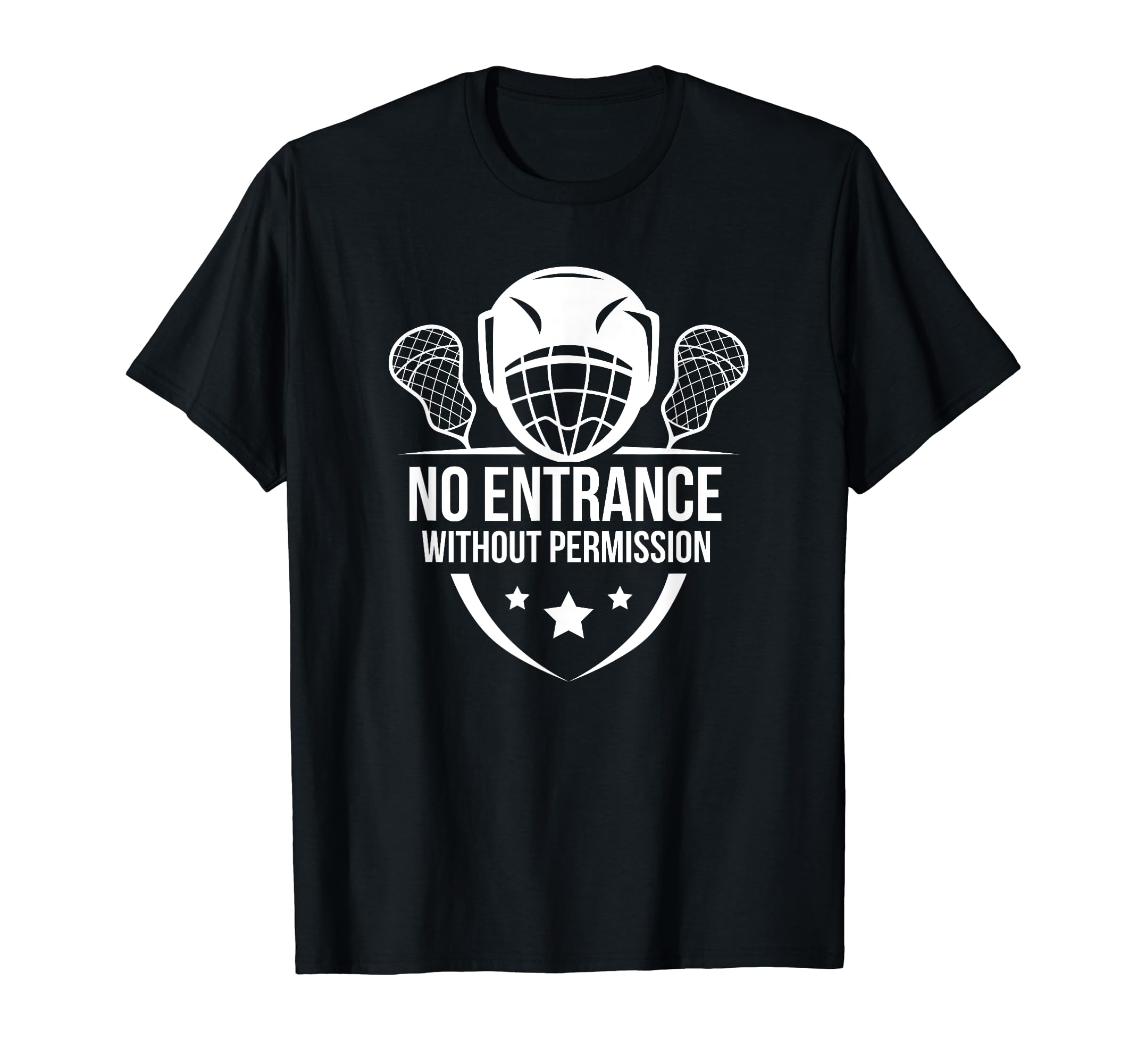 Lacrosse Goalie Funny Lacrosse T-Shirt - Casual Everyday Wear Men Women - T-Shirt, Sweatshirt, Hoodie