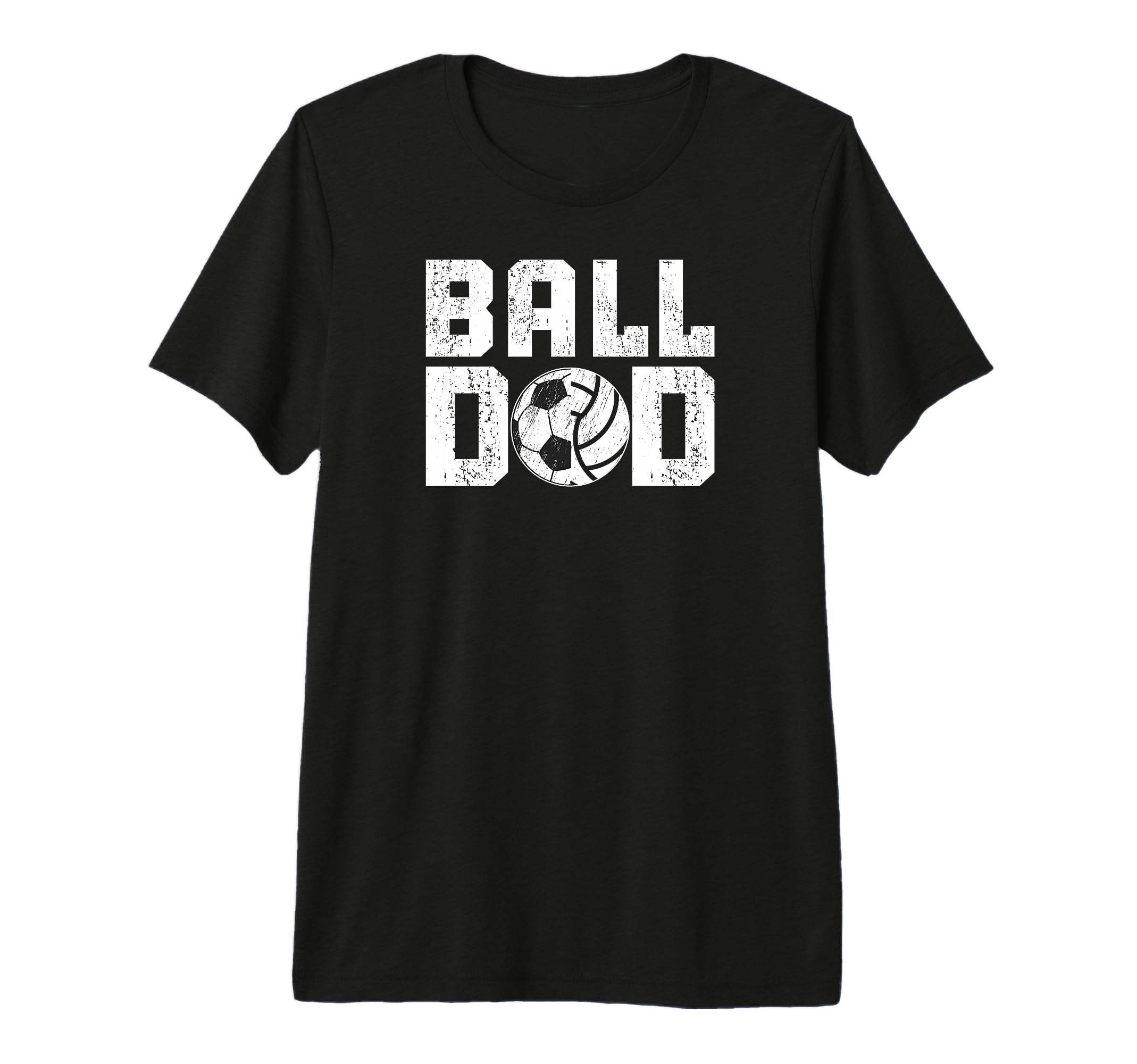 Mens Ball Dad Soccer Volleyball Dad T-Shirt - Minimalist Print Unisex - T-Shirt, Sweatshirt, Hoodie
