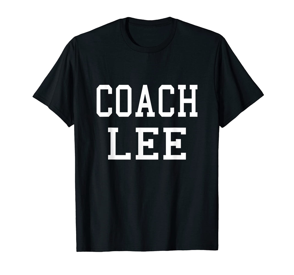 Coach Lee Custom Football Soccer T-Shirt - Novelty Apparel Men Women - T-Shirt, Sweatshirt, Hoodie
