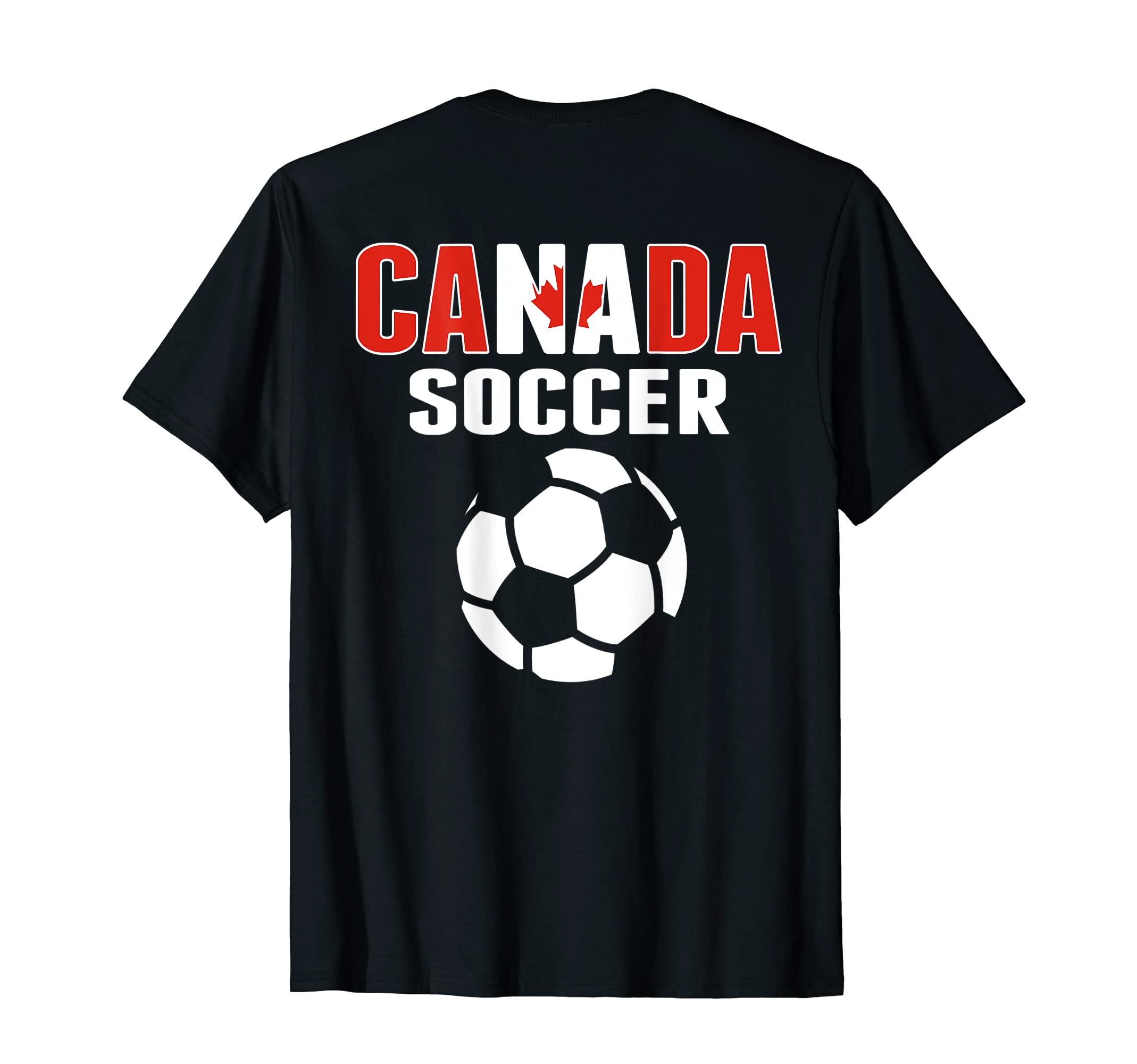 Proud Canada Soccer Lovers Jersey T-Shirt - Casual Everyday Wear Men Women - T-Shirt, Sweatshirt, Hoodie