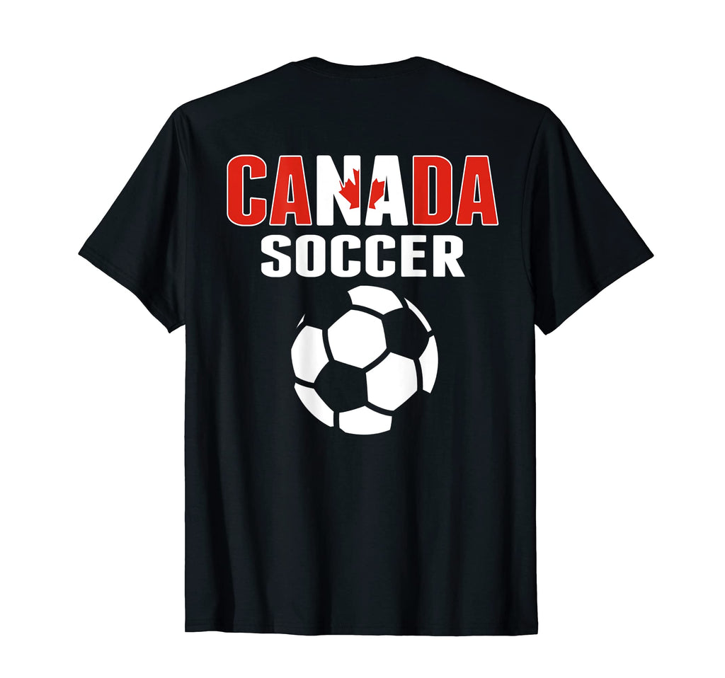 Proud Canada Soccer Lovers Jersey T-Shirt - Novelty Apparel for Adults - T-Shirt, Sweatshirt, Hoodie