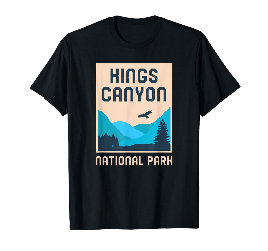 Kings Canyon National Park California T-Shirt - Novelty Apparel for Adults - T-Shirt, Sweatshirt, Hoodie