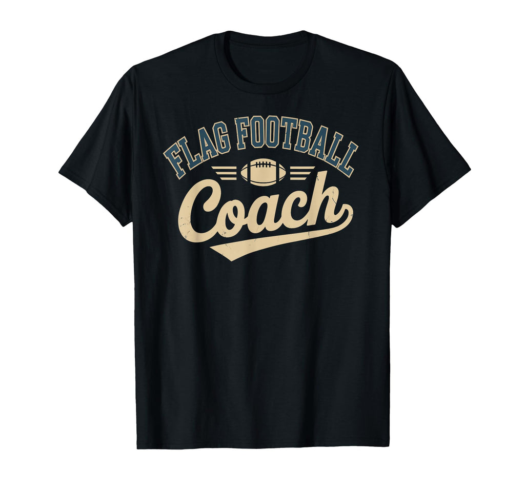 Funny Flag Football Coach Coaching Sweatshirt - Aesthetic Graphic Men Women - T-Shirt, Sweatshirt, Hoodie