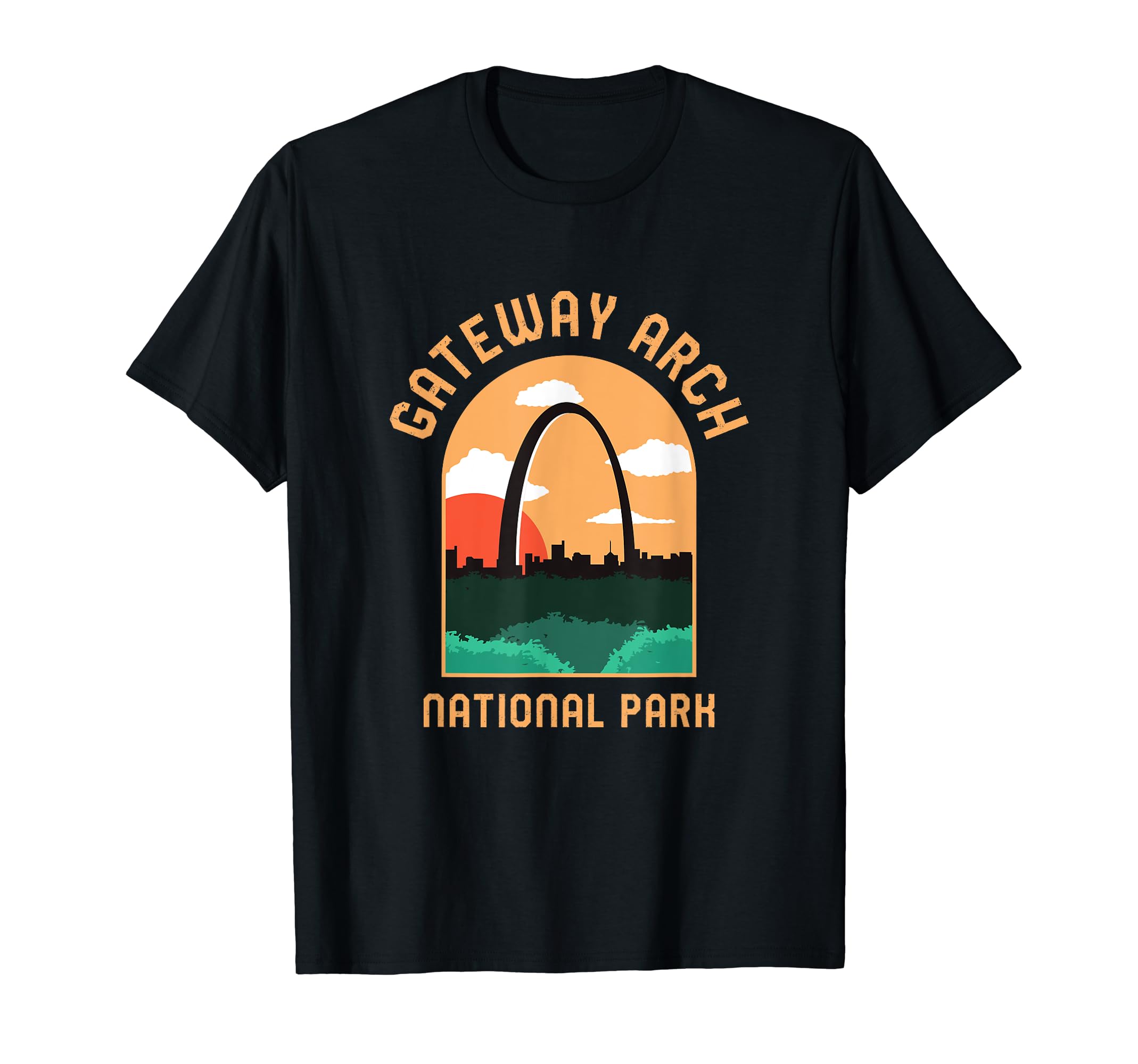Gateway Arch National Park Alaska T-Shirt - Trendy Graphic Men Women - T-Shirt, Sweatshirt, Hoodie