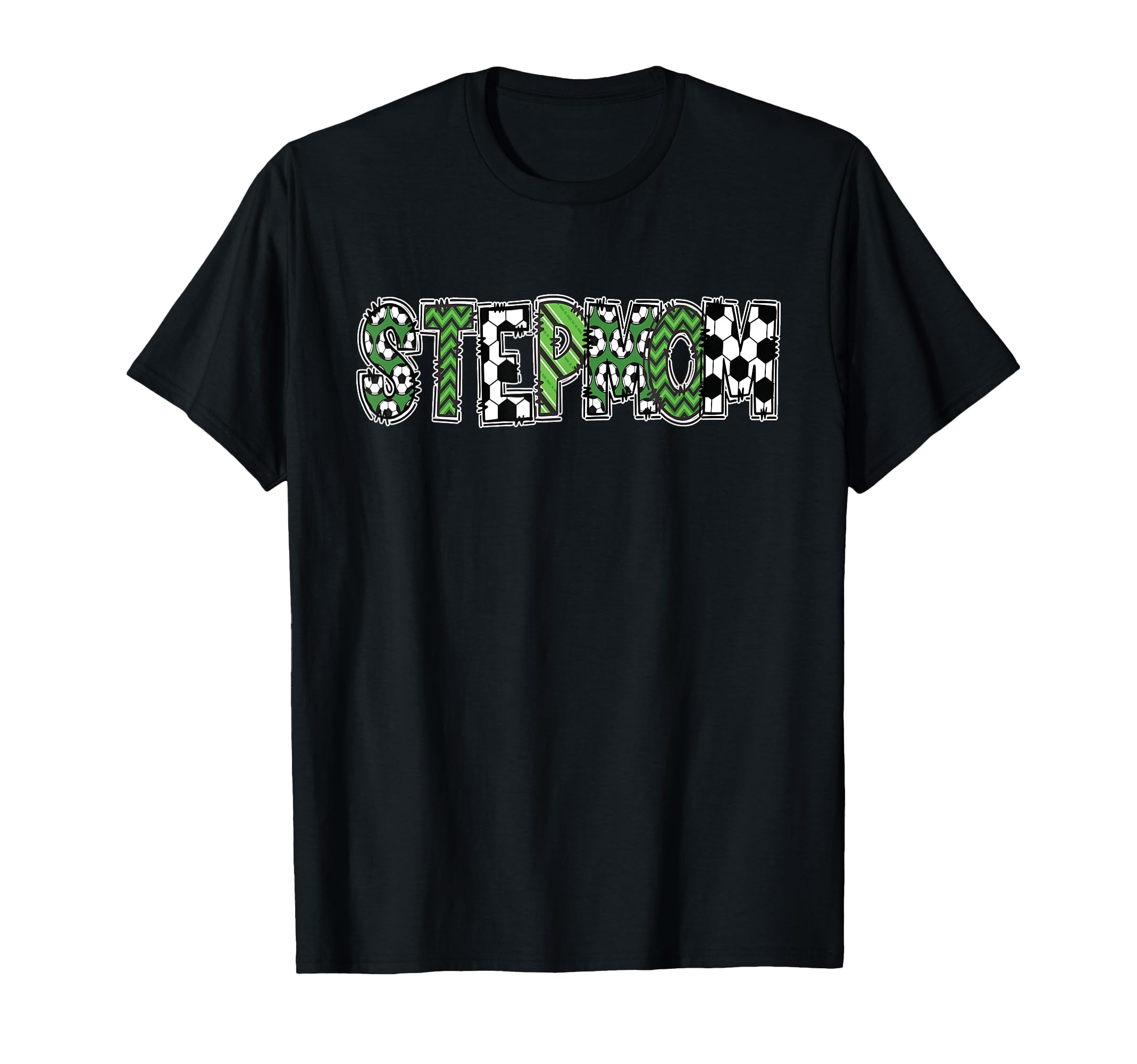 Soccer Stepmother Stepmom Birthday Party T-Shirt - Unique Graphic Men Women - T-Shirt, Sweatshirt, Hoodie