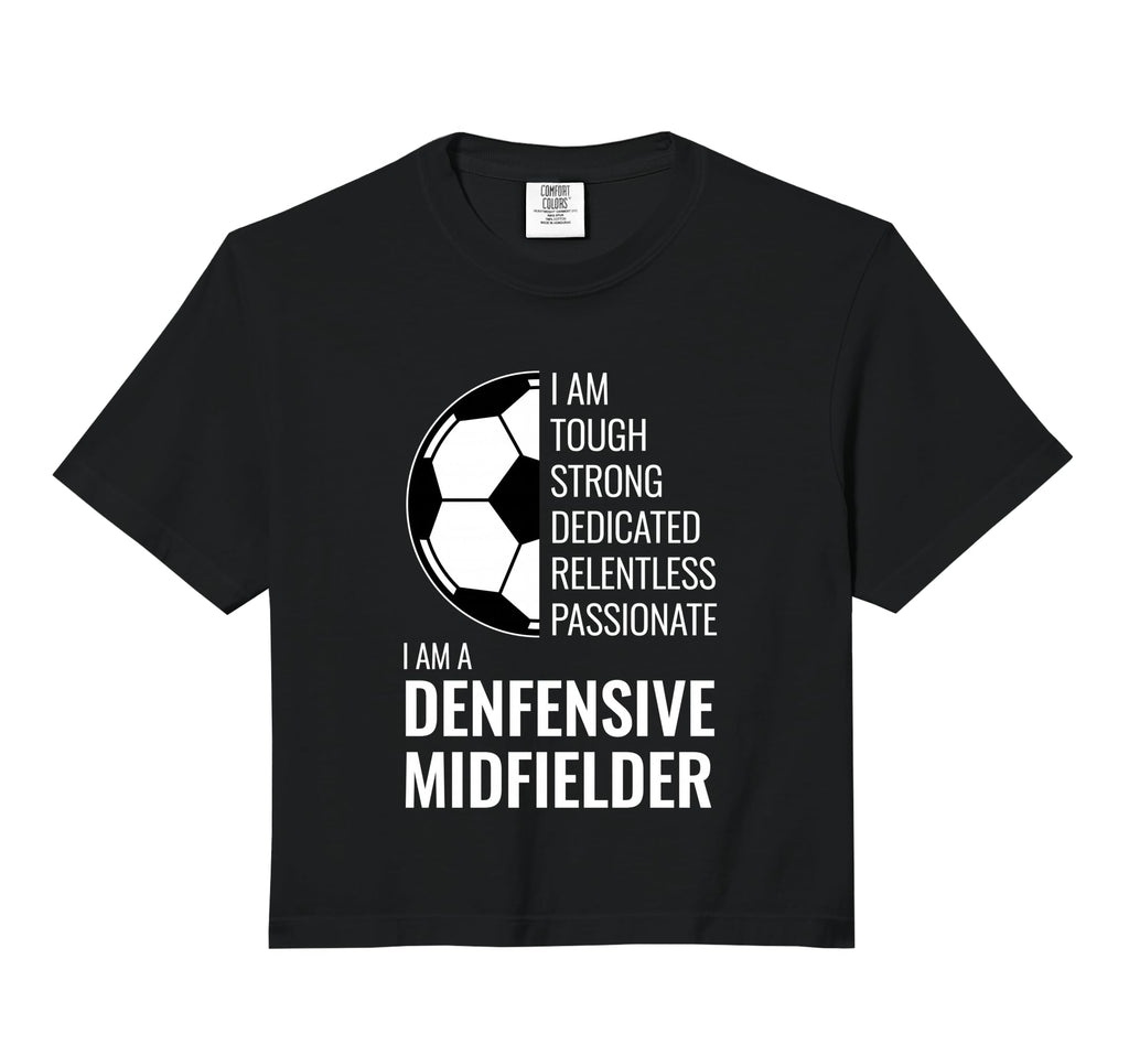 I Am Defensive Midfielder Football Sweatshirt - Minimalist Print Men Women - T-Shirt, Sweatshirt, Hoodie