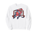 Roller Hockey Skates Goalkeeper Sweatshirt - Fun Novelty Design Men Women - T-Shirt, Sweatshirt, Hoodie