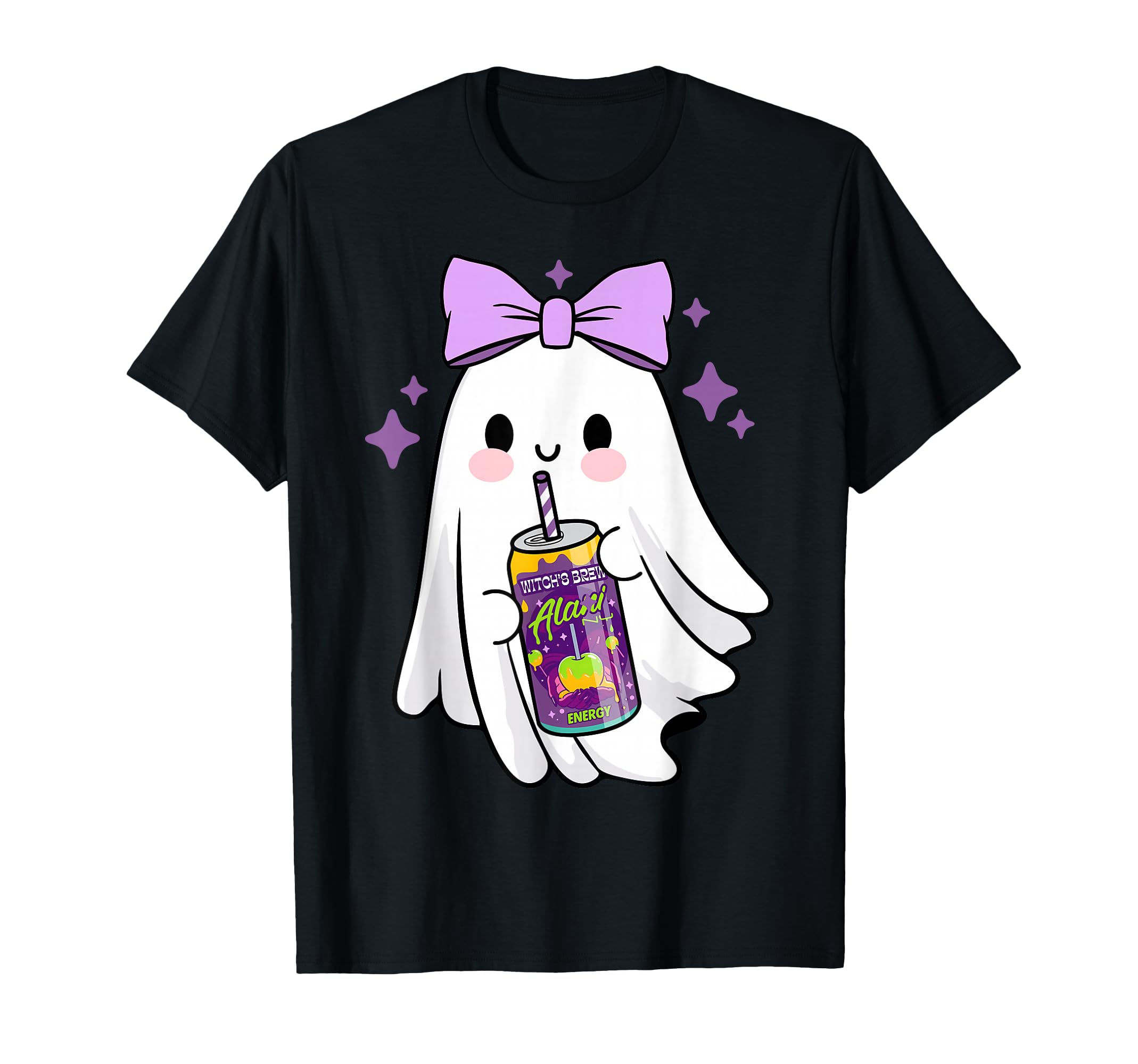 Coquette Ghost Energy Drink Ghoul T-Shirt - Aesthetic Graphic Men Women - T-Shirt, Sweatshirt, Hoodie