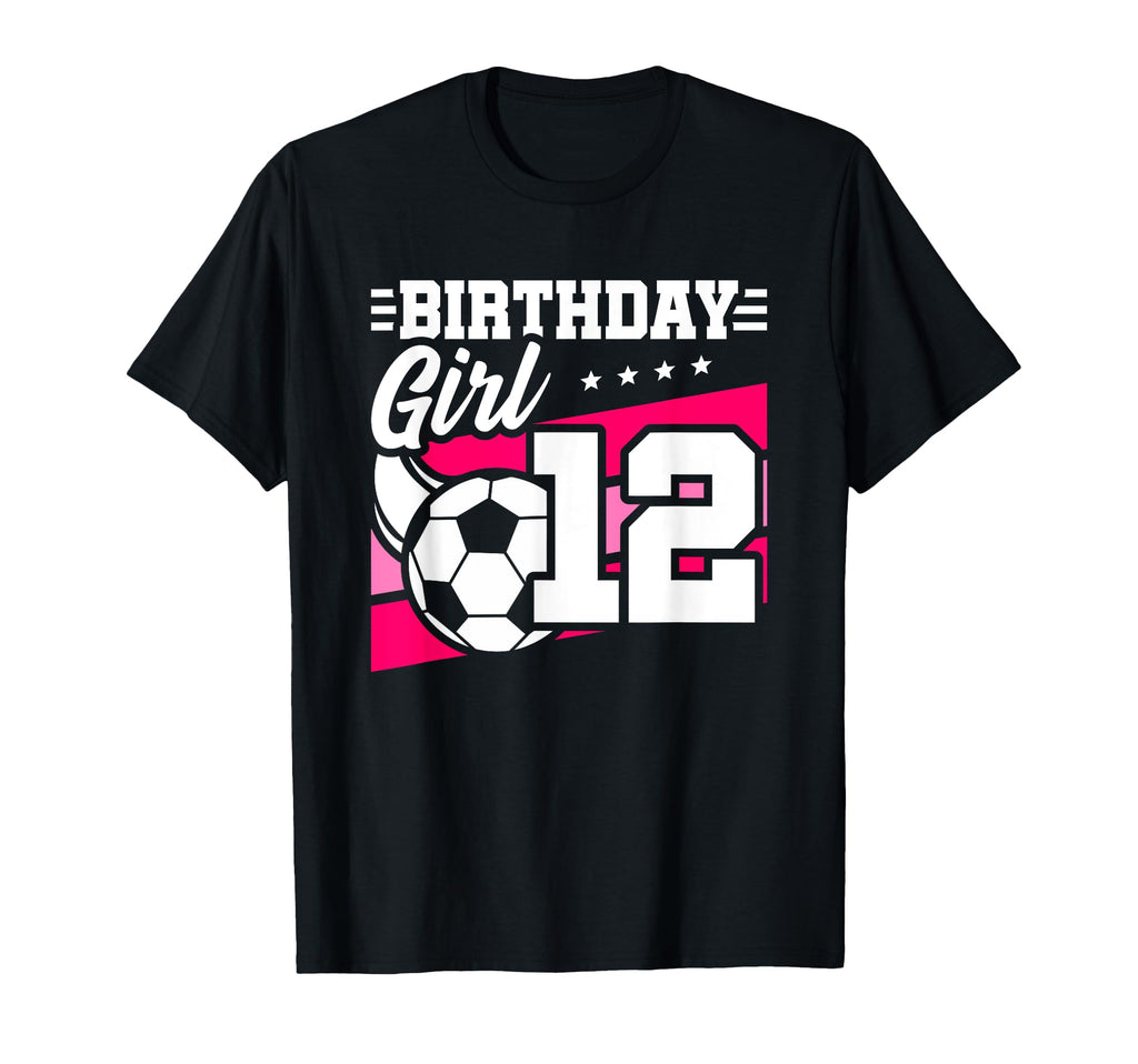 Soccer Birthday Party 12 Year Old T-Shirt - Fun Novelty Design for Adults - T-Shirt, Sweatshirt, Hoodie