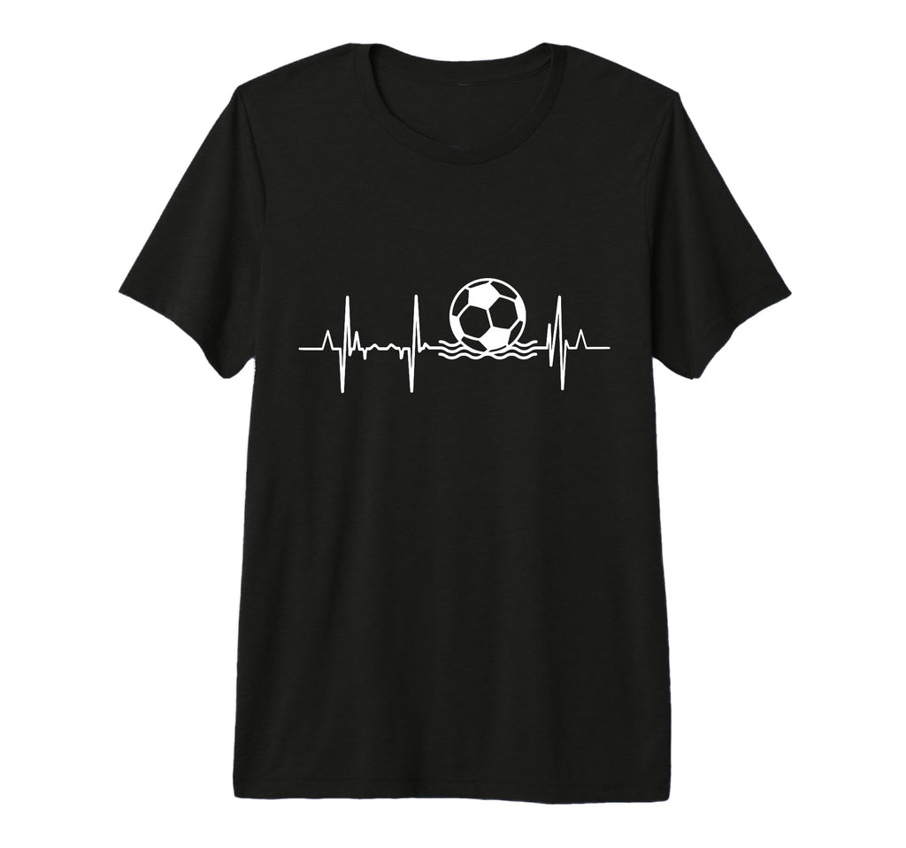 My Heart Beats Beach Soccer Tri Blend T-Shirt - Streetwear Style Men Women - T-Shirt, Sweatshirt, Hoodie