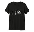My Heart Beats Beach Soccer Tri Blend T-Shirt - Streetwear Style Men Women - T-Shirt, Sweatshirt, Hoodie