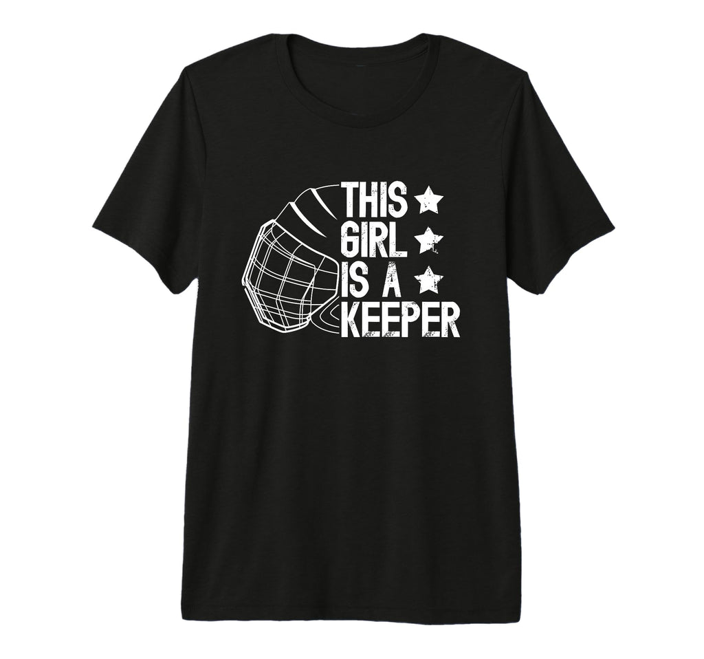 This Is Field Hockey Keeper Female Field T-Shirt - Custom Art Print Unisex - T-Shirt, Sweatshirt, Hoodie